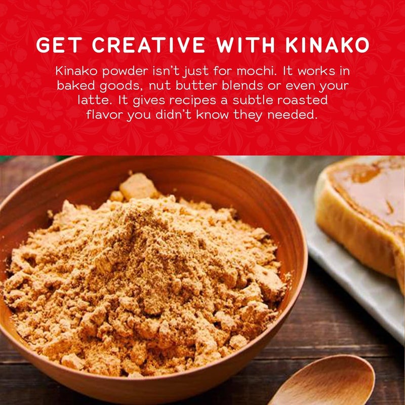 Shirakiku Kinako Roasted Soybean Flour - Image 4